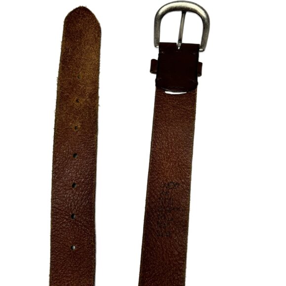 American Eagle Outfitters Brown Leather Belt Women's Sz XS - Picture 3 of 3